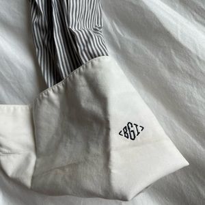 Tom James French cuff button up (Large)